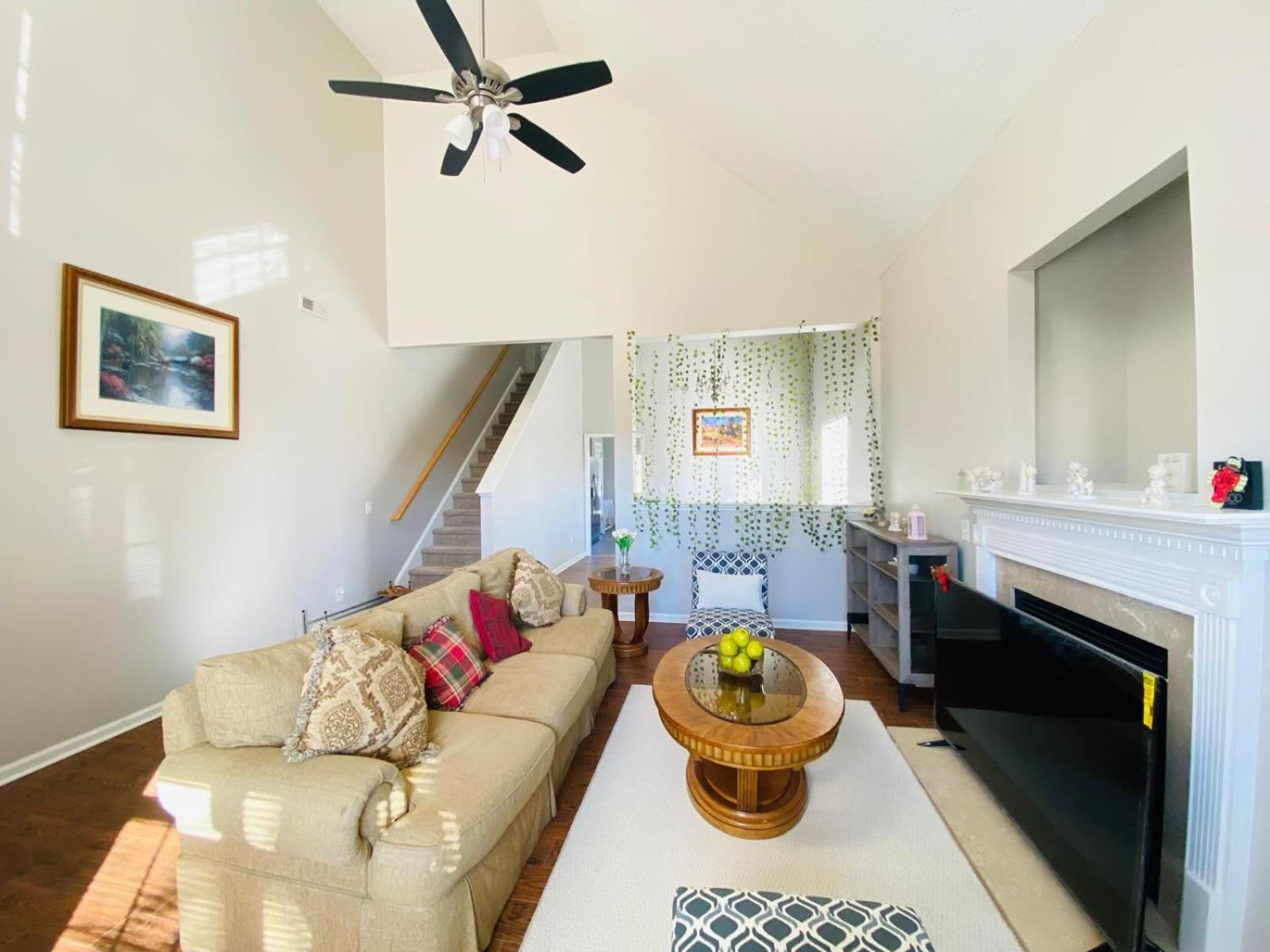Private Room & Bathroom Close To Downtown Raleigh Bagian luar foto